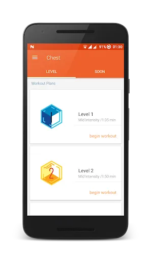 Push ups 30 day Home workout Screenshots