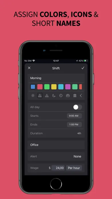 Скриншоты Shift Work Calendar: Scedu