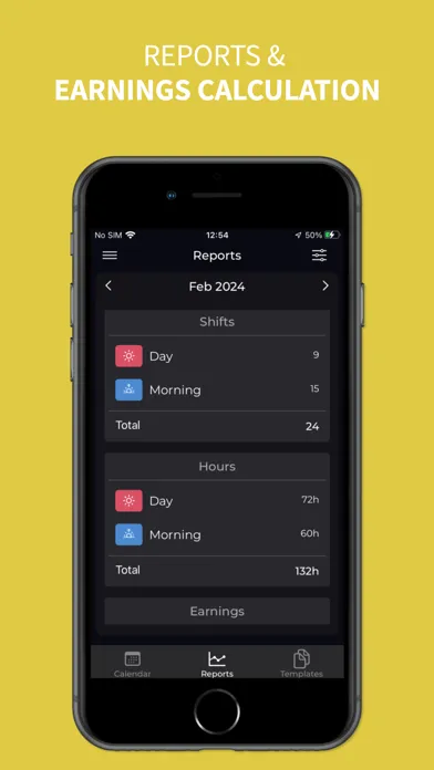 Скриншоты Shift Work Calendar: Scedu