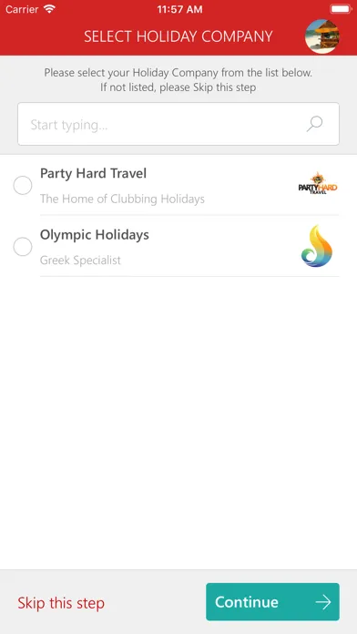 Capturas de tela do Hangout on Holiday
