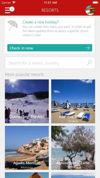 Capturas de tela do Hangout on Holiday