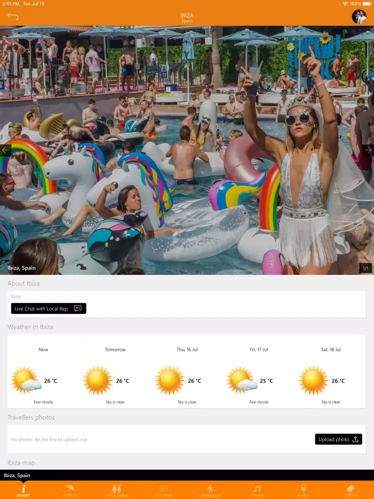Ảnh chụp màn hình của Party Hard Travel iPad 