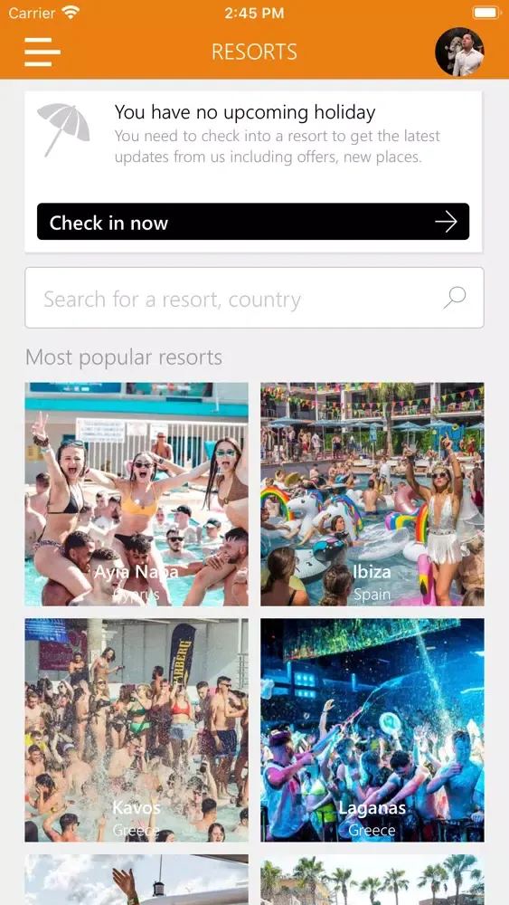 Ảnh chụp màn hình của Party Hard Travel