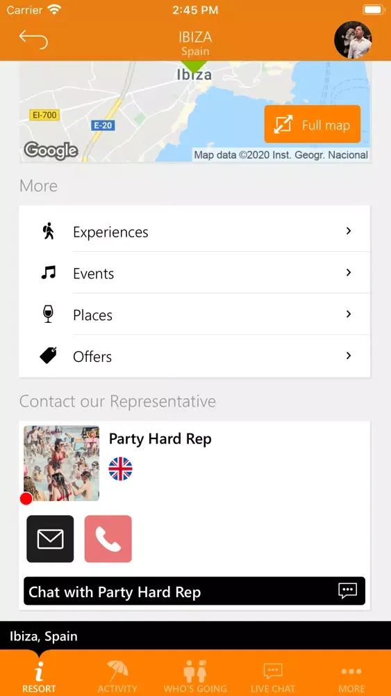 Ảnh chụp màn hình của Party Hard Travel
