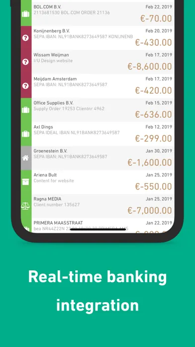 Captures d'écran de Gekko Costs - Receipt Scanner