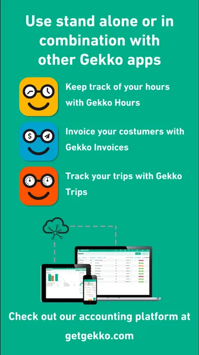 Captures d'écran de Gekko Costs - Receipt Scanner