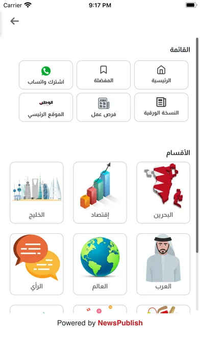 Captures d'écran de AlWatan News