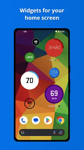 Capturas de pantalla de Countdown Widget・Countdown app