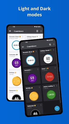 Capturas de pantalla de Countdown Widget・Countdown app