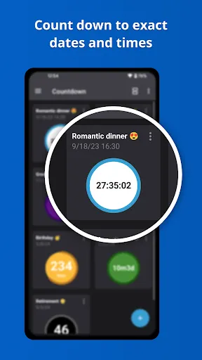 Capturas de pantalla de Countdown Widget・Countdown app