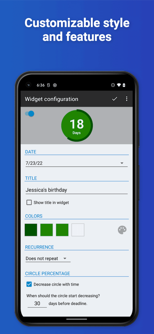 Countdown Widget-screenshot-4