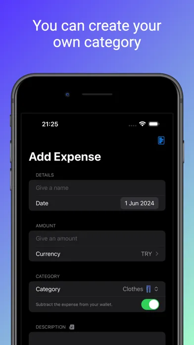 Ảnh chụp màn hình của MyWallet - Expense Tracker