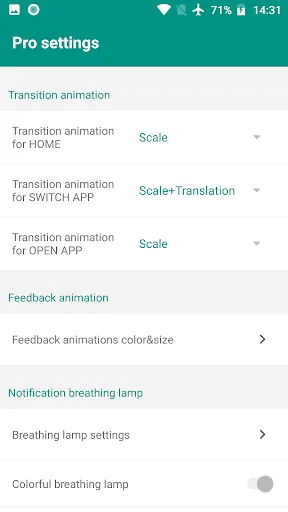 My Gesture Navigation gestures Screenshots