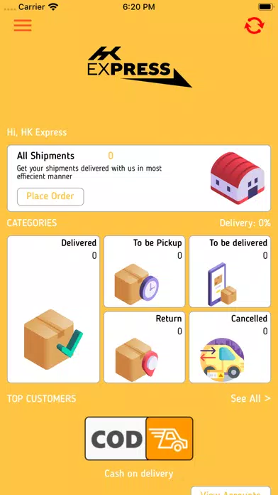 HK Express Shipper سکرین شاٹس