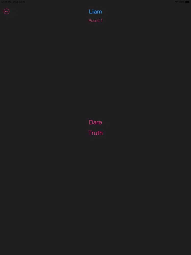 Capturas de pantalla de Truth or Dare For Couples iPad 