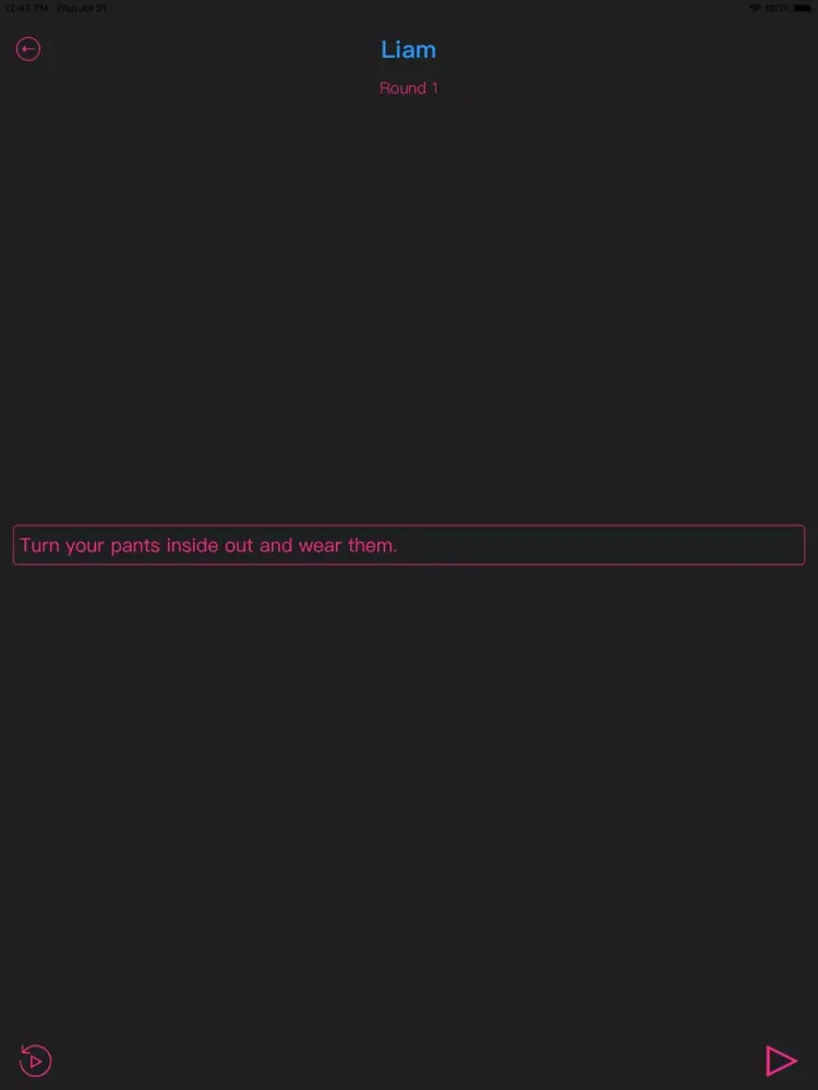 Capturas de pantalla de Truth or Dare For Couples iPad 