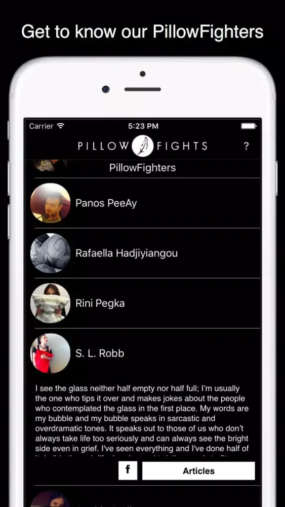 PillowFights UK | Official App स्क्रीनशॉट