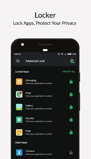Applock - Safe Lock for Apps Screenshots