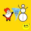 Ideaaa stickers:Irma christmas