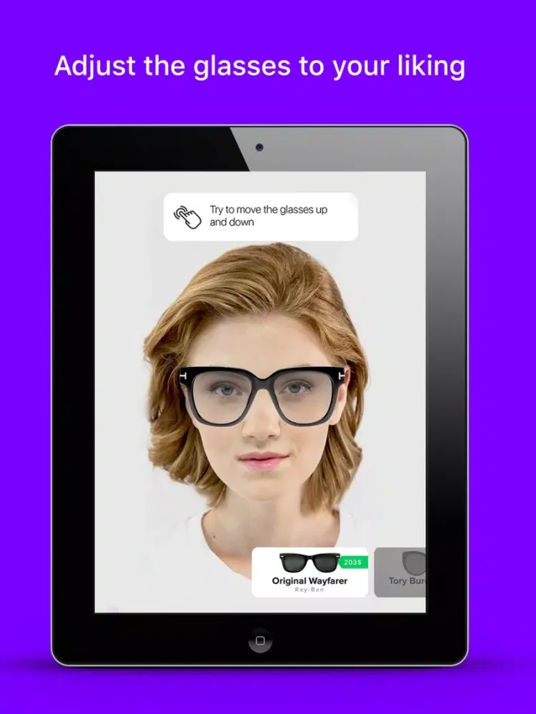 IDEOFIT Glasses and sunglasses iPad 应用截图