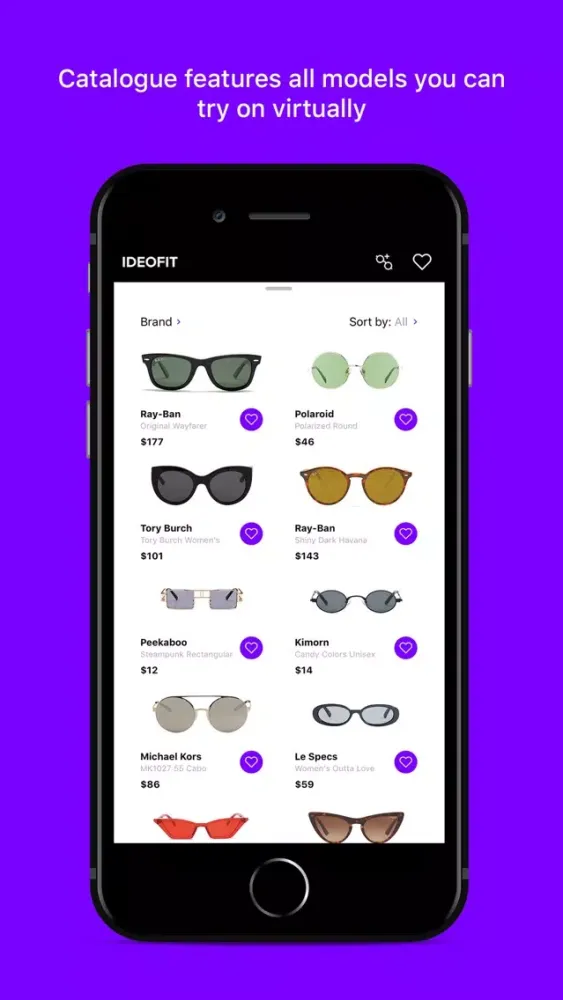 IDEOFIT Glasses and sunglasses应用截图
