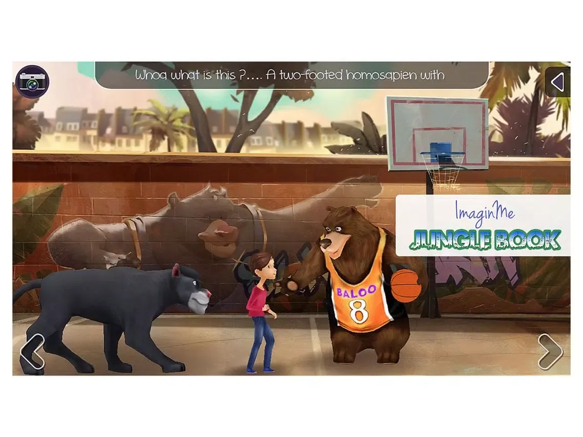 ImaginMe Jungle Book iPad  स्क्रीनशॉट