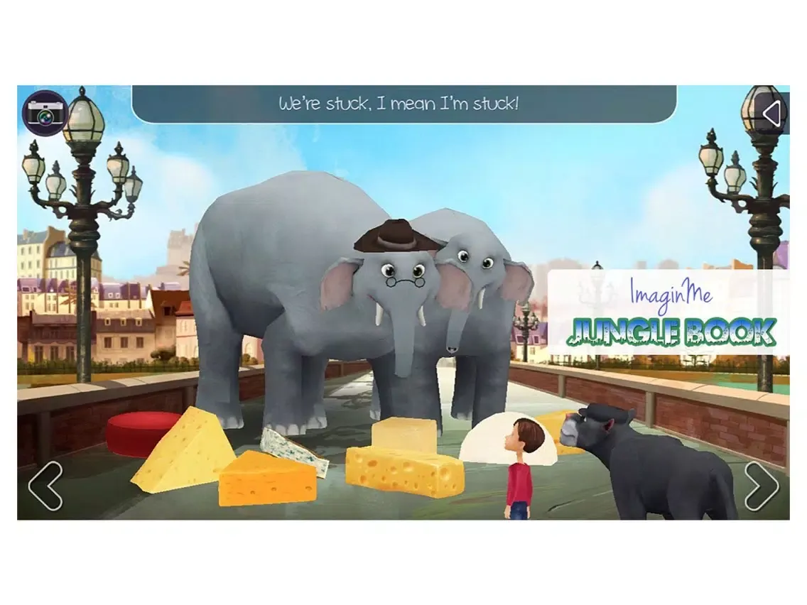 ImaginMe Jungle Book iPad  स्क्रीनशॉट
