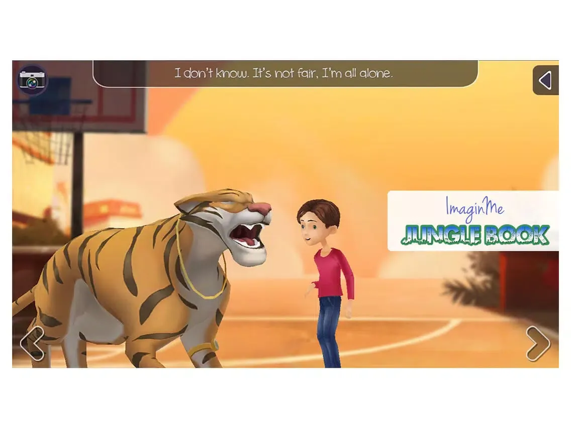 ImaginMe Jungle Book iPad  स्क्रीनशॉट