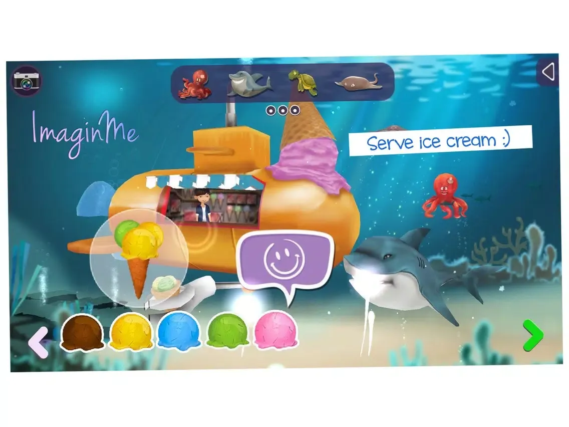 Captures d'écran de ImaginMe Little Bean iPad 