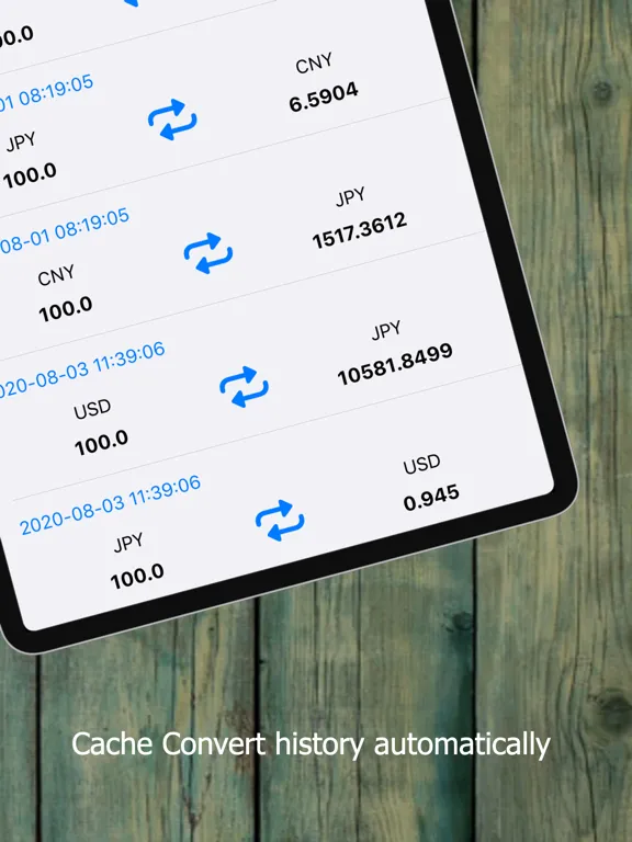 Capturas de pantalla de ExChanger - Realtime exchange iPad 