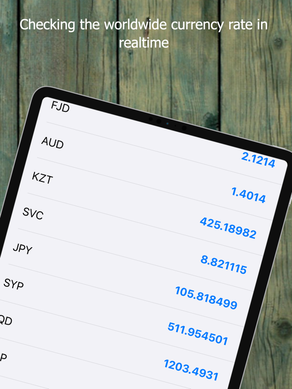 Capturas de pantalla de ExChanger - Realtime exchange iPad 