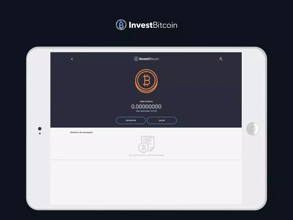 تصاویر Invest Bitcoin iPad 