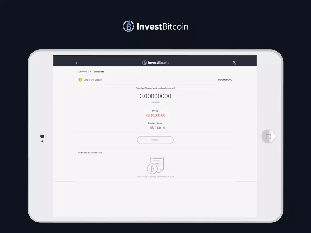 تصاویر Invest Bitcoin iPad 