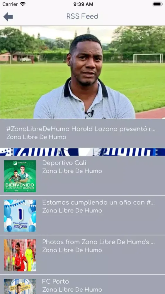 ภาพหน้าจอของ Zona Libre de Humo