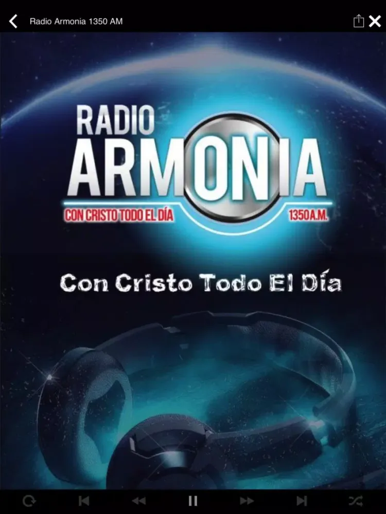 Ảnh chụp màn hình của Radio Armonia iPad 