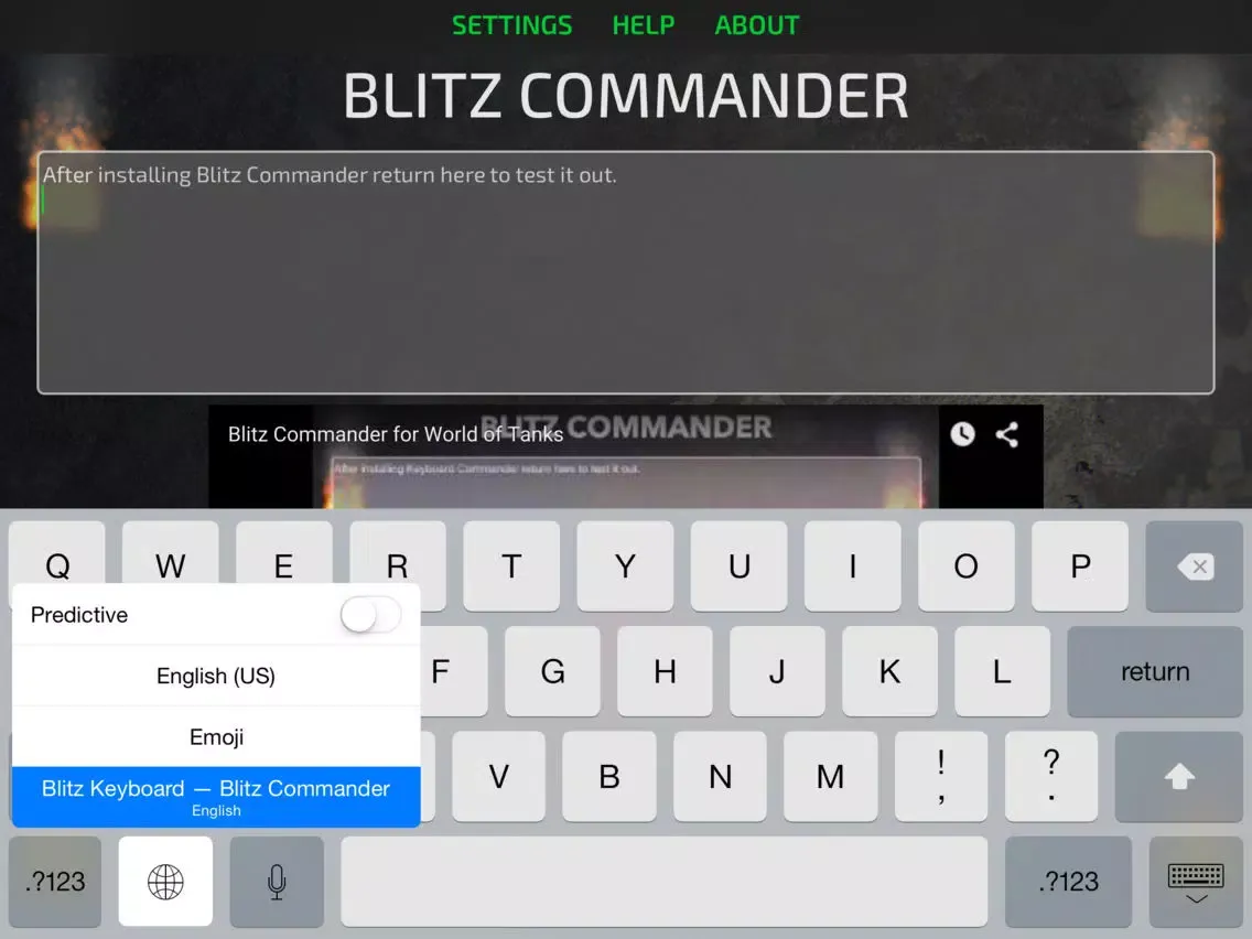 Blitz Commander for World of Tanks Blitz iPad  スクリーンショット