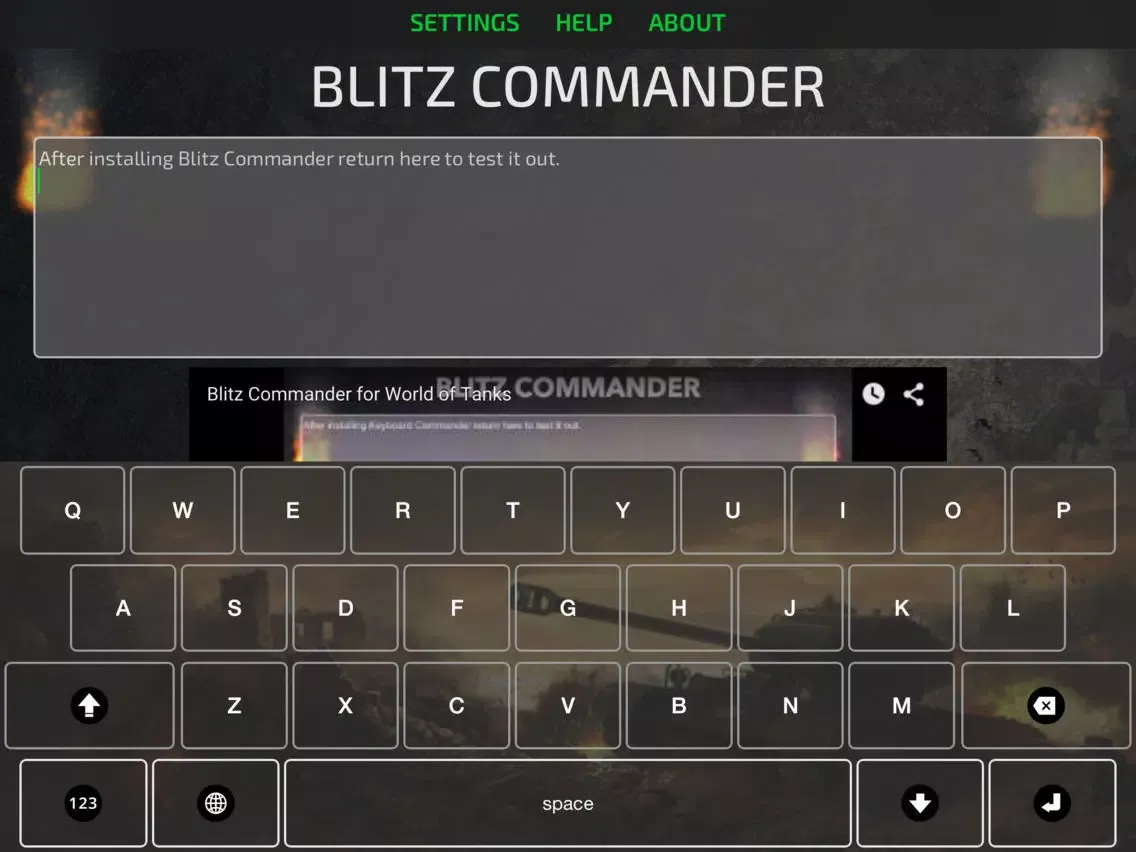 Blitz Commander for World of Tanks Blitz iPad  スクリーンショット