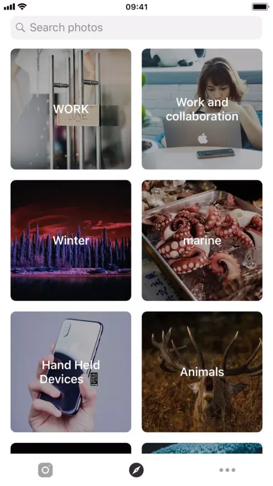 Zrzuty ekranu Frame Wallpaper for Unsplash