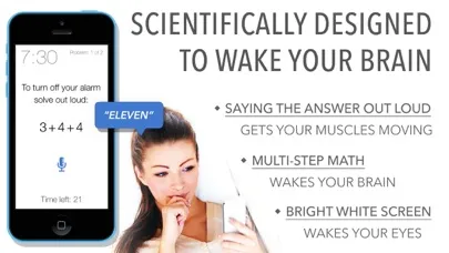 Tangkapan layar Math Alarm Clock - Wake up!