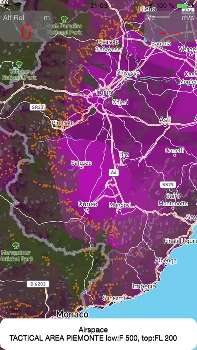 Captures d'écran de eVario - Variometer Pro