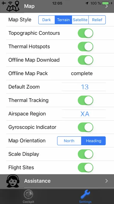 Captures d'écran de eVario - Variometer Pro
