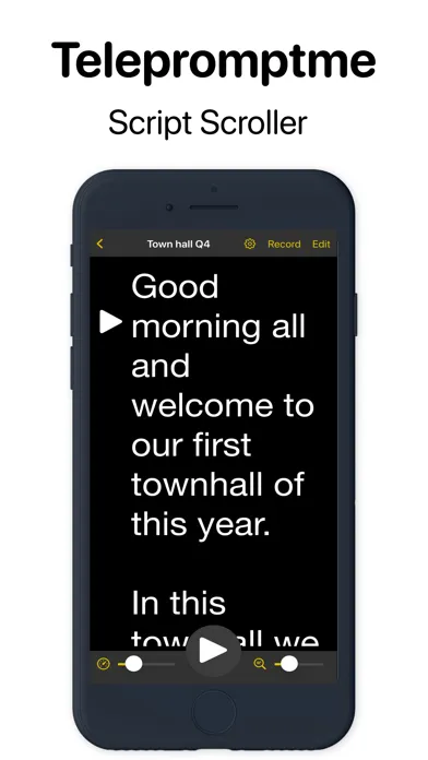 تصاویر Telepromptme Lite ScriptScroll