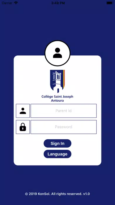 CSJ Antoura - Parents App Screenshots