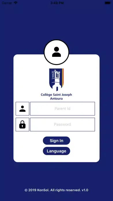 CSJ Antoura - Parents App स्क्रीनशॉट