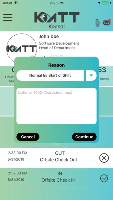 KATT سکرین شاٹس