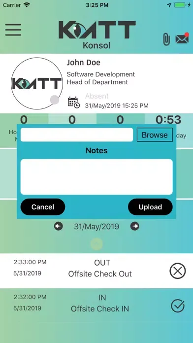 KATT سکرین شاٹس