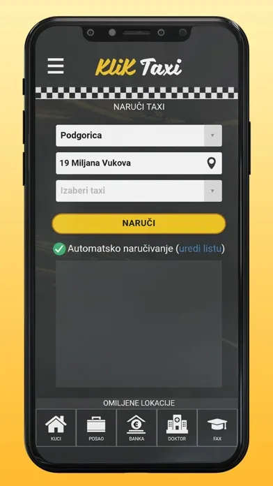 Скриншоты Klik Taxi