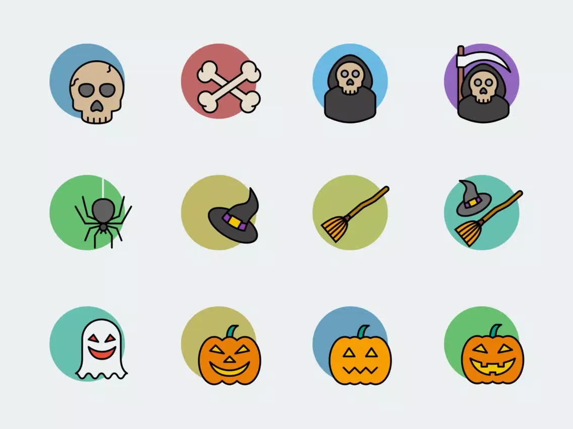 Xinh Halloween iPad 應用截圖