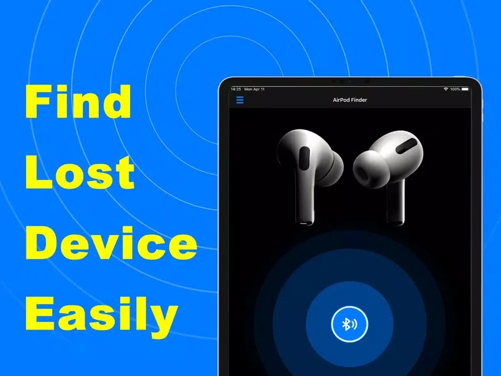 Tangkapan skrin Find My Headphones: Air Finder iPad 