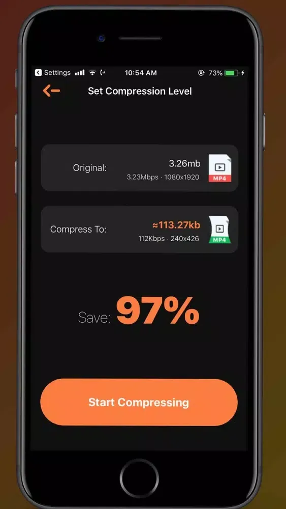 Screenshot di Compress Video Compressor